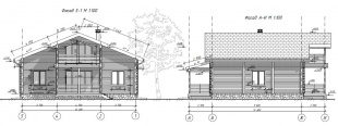 Дом из бруса (190*150) - проект №942
