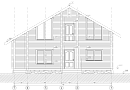Дом из бруса (брус-200х150) - проект № 168-261