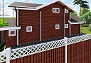 Дом из бруса(200х150)-проект №904