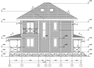 Дом из бруса(200*150)-проект №803