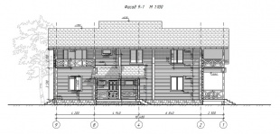 Дом из бруса (190*150) - проект №943