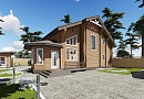 Дом из бруса (200х150) - проект № 990