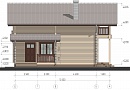 Дом из бруса (190х150) - проект № 190-150